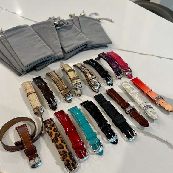 Michele CSX Watch - 94 diamonds w/ 17 extra bands!! - Picture 4 of 5